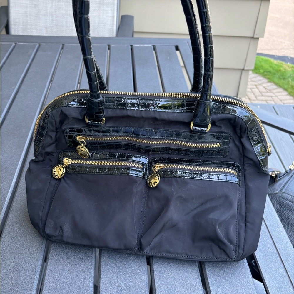 BRIGHTON small black duffel bag